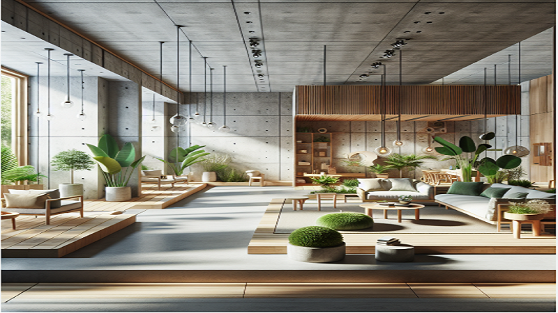 Eco Brutalist Interior Design: The Fusion of Nature and Urbanism